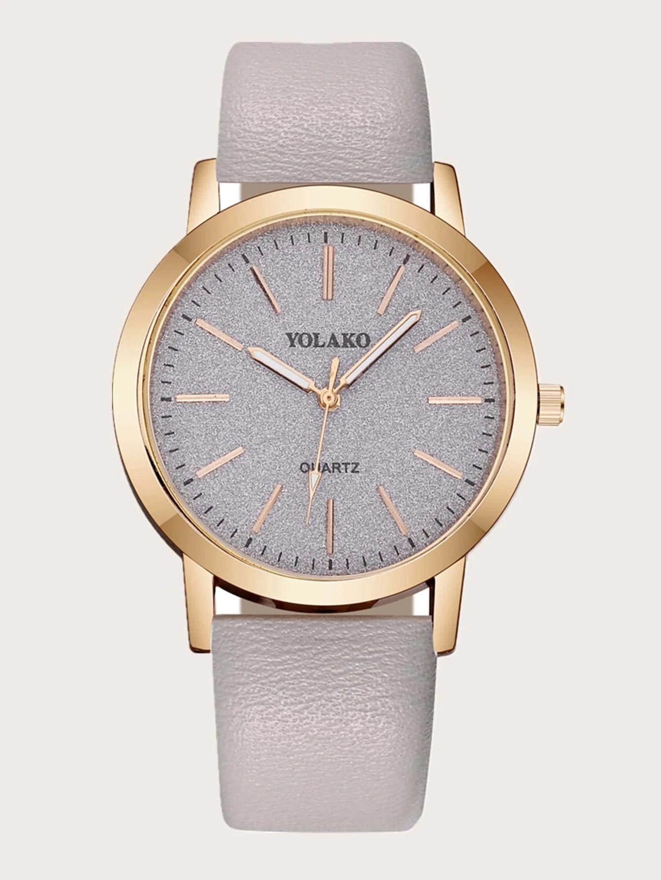 The 1Pc Watch Is a Fashionable and Comfortable PU Belt for Women, a Quartz Watch for Men and Women, and a Casual Student Watch Suitable for Parties, Festivals, Parties, Weddings, and Daily Wear. It Is the Best Gift for Women during the Back to School Season, Graduation Season, and Thanksgiving.